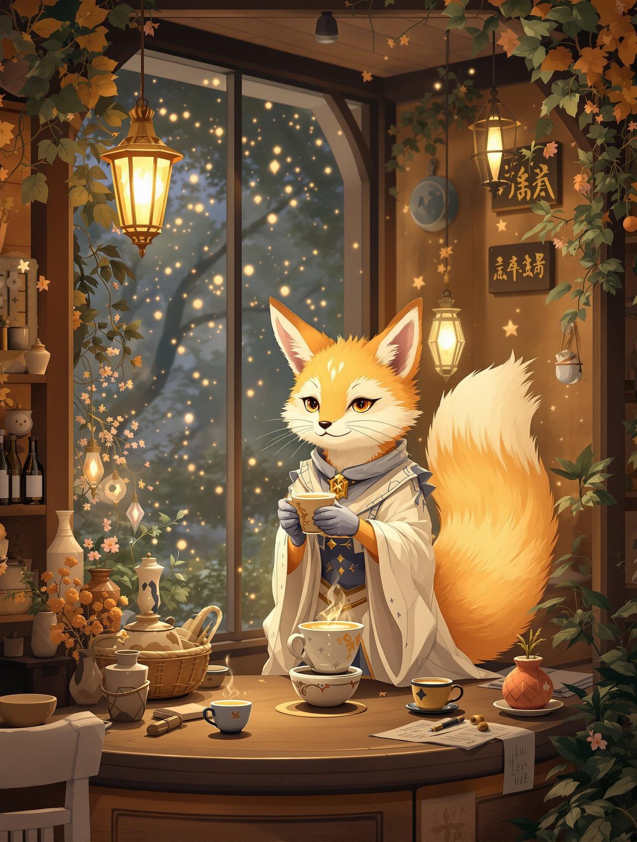 九尾狐的咖啡店